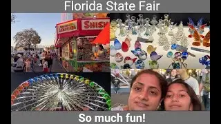 Florida State Fair || A different experience || Lots of food