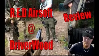R.E.D Airsoft goes to Driver Wood, also review from Twitch