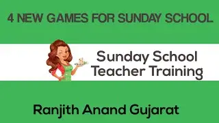 4 NEW GAMES FOR SUNDAY SCHOOL (தமிழ்) || Sunday School Teacher Training