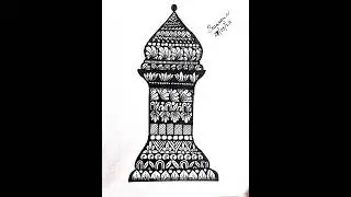 The bishop design #manadalaart #design #art #chess #shorts