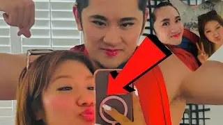 GF puts Makeup on BF challenge (First couples video on 4th of July )
