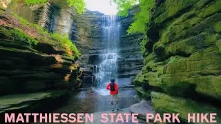 Exploring Canyons, Waterfalls & a Hidden Cave | Matthiessen State Park Hike