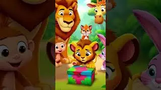 Baby Trapped in Jungle! Brave Baby Lion Rescue Story #KidsStories #JungleFun #kidscartoon