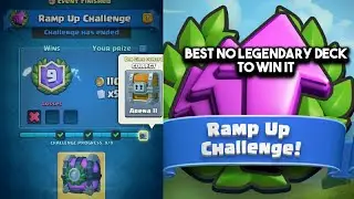 BEST F2P DECK TO WIN THE RAMP UP CHALLENGE :: NO LEGENDARY DECK :: CLASH ROYALE CHALLENGE