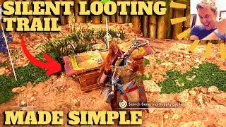 Horizon Forbidden West - Silent Looting Trial Full Stripes (Hunting Grounds, Plainsong)