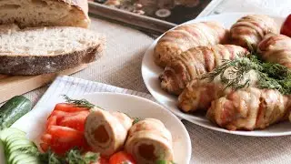 Chicken in bacon | Very simple recipe