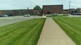 stop 🛑 sign on eagle dr near E2ccb boces lake shore center senior high school 🚸
