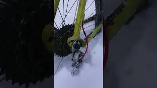 Нужно ли смазывать цепь при регулярном катании зимой? #mtb #велосипедный