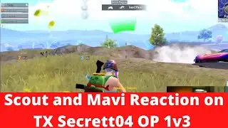 Scout and Mavi Reaction on Tx Secrettt04 OP 1v3 🔥 |#tx #soul #godlike
