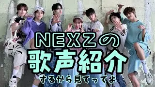 NEXZの歌声紹介【虹プロ2を見る時間がない方へ捧ぐ】