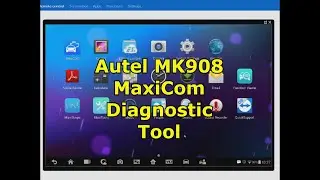 Настройка WiFi, регистрация и изучение функций диагностического сканера Autel MK908