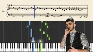 ZAYN - fOoL fOr YoU - Piano Tutorial + Sheets