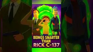 Три существа умнее Рика C-137 #rickandmorty #ricksanchez #evilmorty #rickprime #doofusjerry