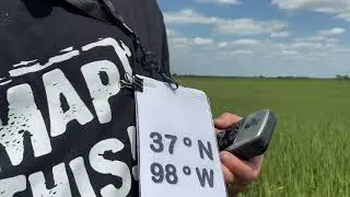 37 Degrees North Latitude, 98 Degrees West Longitude, Kansas-Oklahoma