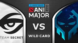 SECRET vs EXECRATION - SEA vs EU WILD CARD - ANIMAJOR 2021 WePlay Dota 2 Highlights