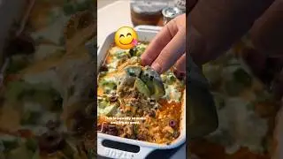 High Protein | Low-Carb | Enchilada Dip #protein #cooking #lowcarb #dip #snacks #shorts #health #yt