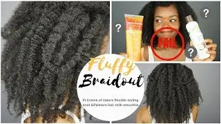 How to : Braidout on natural hair | ft Creme of nature flexible styling snot | Limitlessbloom