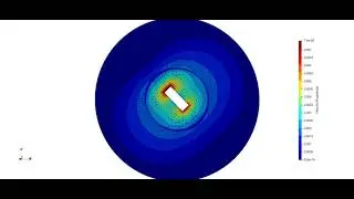 Flow Between Rotating and Stationary Concentric Cylinders - Code saturne