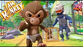DESCUBRIMOS como ESCAPAR DEL ZOO con el BEBE MONO | ( I Am Monkey VR )