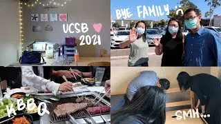 UCSB first-year move in + LA