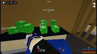 Roblox Notoriety: A PAYDAY® Experience | Golden Mask Casino Nightmare with no skills and semi-solo