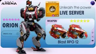 Orion Blast RPG 12: Раскройте весь потенциал - Mech Arena