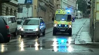 Liberec ZZS Libereckého kraje RZP 113 | Liberec Region EMS ambulance responding [CZ | 9.8.2016]