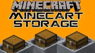 Суперкомпактная система хранения вагонеток &mdash; Minecraft
