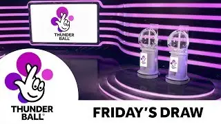 The National Lottery &lsquo;Thunderball' draw results from Friday 8th November 2019
