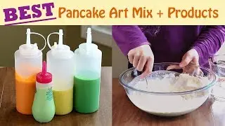 BEST Pancake Art Recipe & Products I Use!!