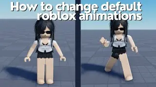 How to change default roblox animations (no BS)