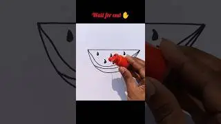How is this possible 🤔#watermelon #trending