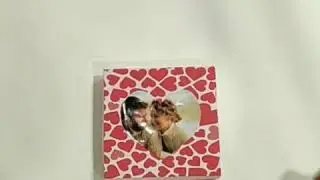 Multifold heart card/ big card/ anniversary gift idea
