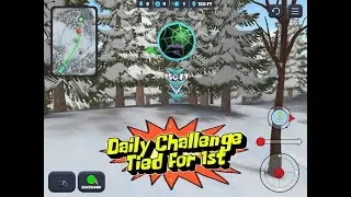 Daily Challenge, 1/27/26, Tied for 1st : Disc Golf Valley