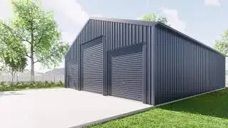 Caravan Triple Garage - Modular Buildings Australia