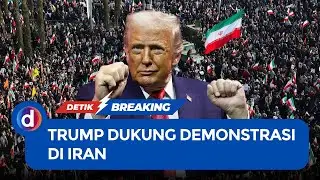 Trump Minta Warga Iran Terus Demo: Bantuan Dalam Perjalanan