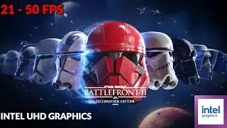 Star Wars Battlefront II Gameplay on Intel UHD Graphics | Intel N95