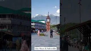 Lal Chowk Srinagar | Srinagar | Kashmir | Best place to visit in srinagar | Srinagar Side Scene