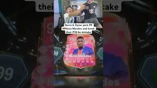 Devin & Dylan pack 99 🇵🇹Nuno Mendes and break their PS5 by mistake