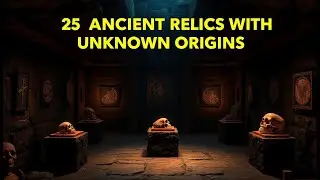25 ANCIENT RELICS WITH UNKNOWN ORIGINS That STILL BAFFLE Scientists