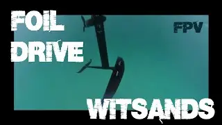 Foil Drive FPV | FOILING Cape Town Witsands FD  2026 01 06  #walkonwater #surf #downsouth #westcoast