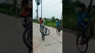 👽👽👽sai rider and chinnu rider stunts 💨💨