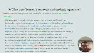 1B&C - Teleological Arguments