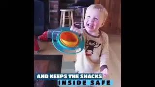 Vinayak Lifestyle Spill-Proof Bowl for Kids - No More Mess ( Assorted Color )