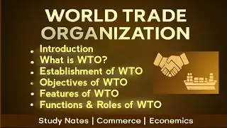 World Trade Organization (WTO) | Introduction, Objectives, Features & Functions 