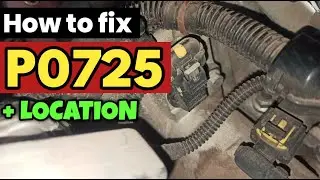 P0725 | Неисправность цепи датчика частоты вращения двигателя p0725 | код p0725 | p0725 obd2