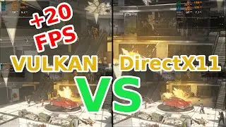 DX11 VS VULKAN API - World War Z +20 FPS -Benchmark Hardware - i5-9600KF - DDR4