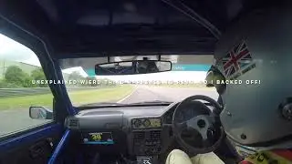 First time racing at Thruxton