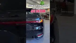 2025 Mazda CX-70 PHEV Premium Plus Package AWD🚨