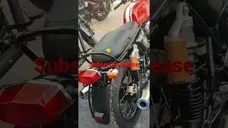 Continental GT 650 Rokers Red Colour #shorts #shortvideo #trending #royalenfield  #bullet